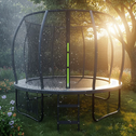 Trampoline / Buitentrampoline M - Incl. Veiligheidsnet en Randbescherming - Ø305 cm