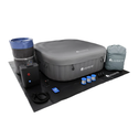 Opblaasbare whirlpool voor 4-6 personen met verwarming