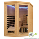Infraroodcabine Kolding - 130x190x190 cm - Triplex Verwarmingssysteem - 2 personen