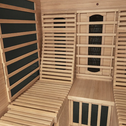 Infraroodcabine / Infraroodsauna Helsinki 150 - 2-3 Personen - 150x150x190 cm