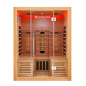 Infraroodcabine / Infraroodsauna Helsinki 150 - 2-3 Personen - 150x150x190 cm