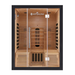 Infraroodcabine Helsinki - 150x150x190cm - Dubbele Technologie - 2 tot 3 personen - Zwart