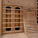 Infraroodcabine Aalborg - 120x120x190 cm - Dubbele Technologie - 2 personen