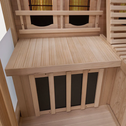 Infraroodcabine Aalborg - 120x120x190 cm - Dubbele Technologie - 2 personen