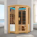 Infraroodcabine Aalborg - 120x120x190 cm - Dubbele Technologie - 2 personen