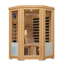 Infraroodcabine Aalborg - 120x120x190 cm - Dubbele Technologie - 2 personen
