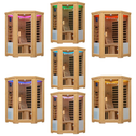 Infraroodcabine Aalborg - 120x120x190 cm - Dubbele Technologie - 2 personen