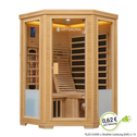 Infraroodcabine Aalborg - 120x120x190 cm - Dubbele Technologie - 2 personen