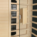 Infraroodcabine Oslo - Triplexverwarming - 120x100x190 cm - 2 personen