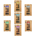 Infraroodcabine Oslo - Triplexverwarming - 120x100x190 cm - 2 personen