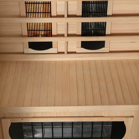 Infraroodcabine / warmtecabine Oslo met triplex verwarmingssysteem & hemlockspar - Afbeelding 8