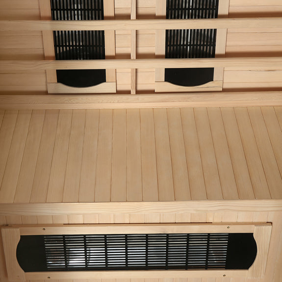Infraroodcabine / warmtecabine Oslo met triplex verwarmingssysteem & hemlockspar - Afbeelding 9