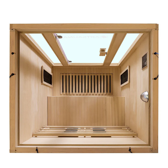 Infraroodcabine Nyborg S120V - 120x105x190cm - Dubbele technologie - 2 personen - Afbeelding 11