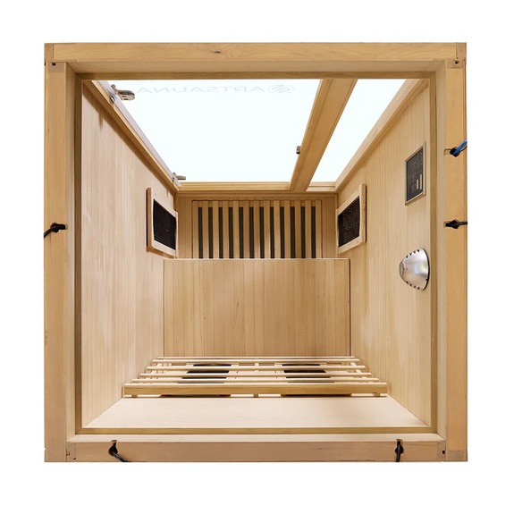 Infraroodcabine Nyborg S90V - 90x90x190 cm - Dubbele Technologie - 1 persoon - Afbeelding 8