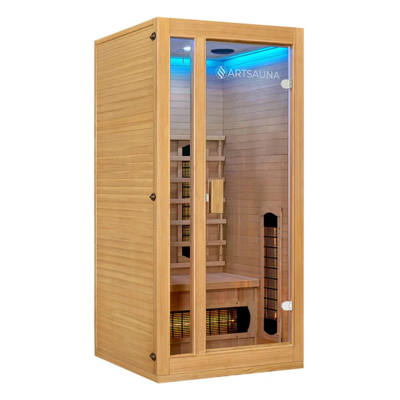 Infraroodcabine Nyborg S90V - 90x90x190 cm - Dubbele Technologie - 1 persoon - Afbeelding 16