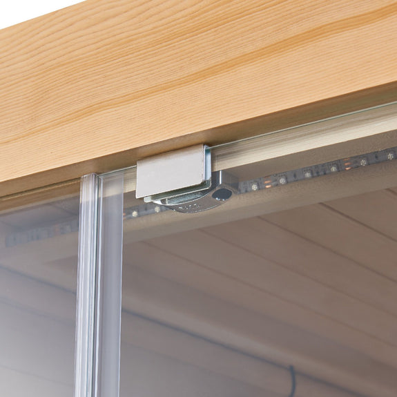 Infraroodcabine / Sauna Kiruna - 90x90x190 - Incl. LED & Bleutooth Radio - Afbeelding 18