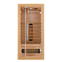Infraroodcabine / Sauna Kiruna - 90x90x190 - Incl. LED & Bleutooth Radio