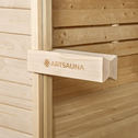 Barrelsauna Spitsbergen - Incl. saunakachel - Ø 190 cm - 3,6 - 8 kW - 2 tot 6 personen - 191x193x180 cm