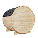 Barrelsauna Spitsbergen - Incl. saunakachel - Ø 190 cm - 3,6 - 8 kW - 2 tot 6 personen - 191x193x180 cm