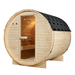 Barrelsauna Spitsbergen - Incl. saunakachel - Ø 190 cm - 3,6 - 8 kW - 2 tot 6 personen - 191x193x180 cm