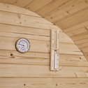 Barrelsauna Spitsbergen - Incl. saunakachel - Ø 190 cm - 3,6 - 8 kW - 2 tot 6 personen