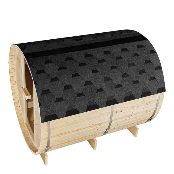 Barrelsauna Spitsbergen - Incl. saunakachel - Ø 190 cm - 3,6 - 8 kW - 2 tot 6 personen - Afbeelding 16