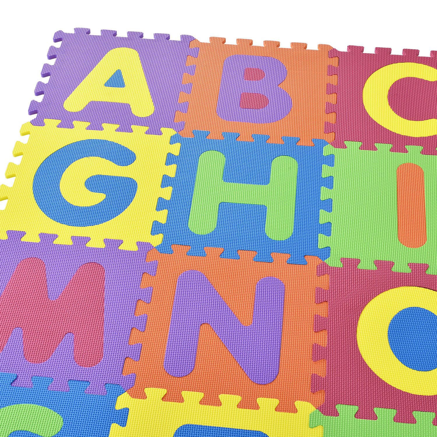 Kinderpuzzelmat - Kim - 36-delig - Bestaande uit letters & cijfers