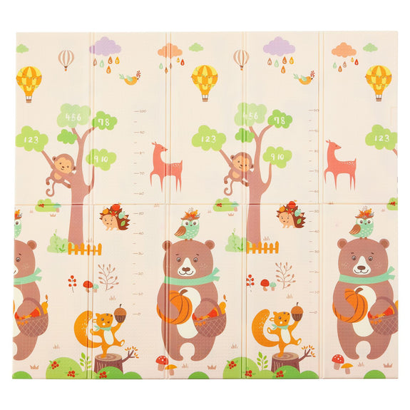Kinder Speelmat / Speelkleed Jakob - 180 x 200 cm - Beige - Afbeelding 3
