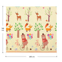 Kinder Speelmat / Speelkleed Jakob - 180 x 200 cm - Beige