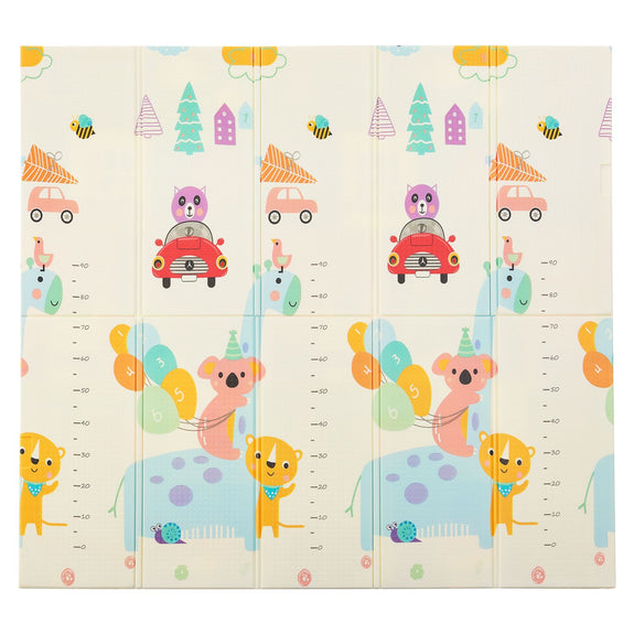 Kinder Speelmat / Speelkleed Lina - 180 x 200 cm - Wit - Afbeelding 3