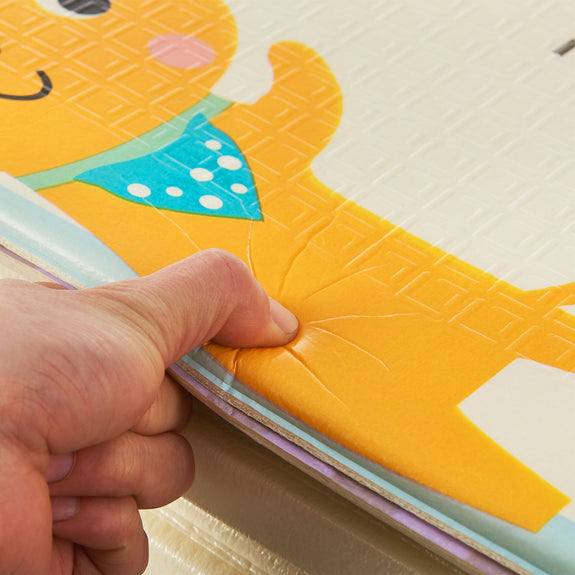 Kinder Speelmat / Speelkleed Lina - 180 x 200 cm - Wit - Afbeelding 7