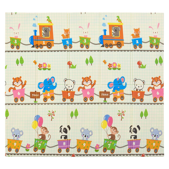 Kinder Speelmat / Speelkleed Toni - 180 x 200 cm - Groen - Afbeelding 3