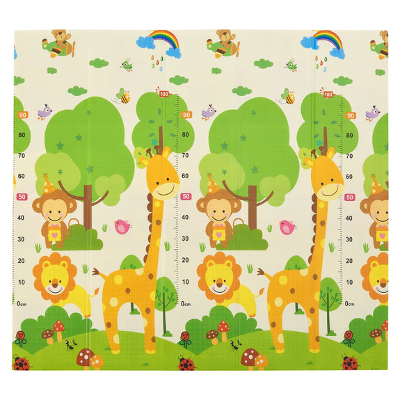 Kinder Speelmat / Speelkleed Toni - 180 x 200 cm - Groen - Afbeelding 4