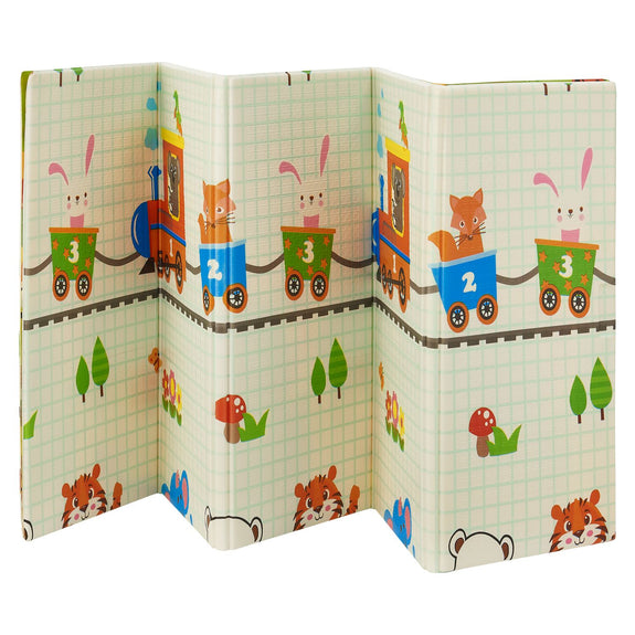 Kinder Speelmat / Speelkleed Toni - 180 x 200 cm - Groen - Afbeelding 1