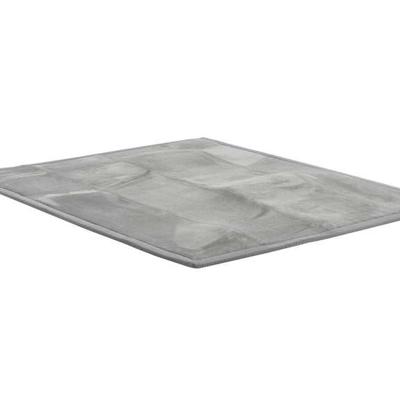 Fluweelzacht Speelkleed / Kinderkleed Maila - 200 x 150 cm - Grijs - Afbeelding 5