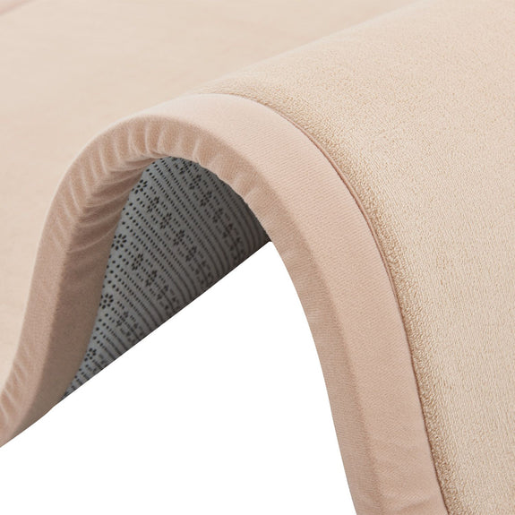 Fluweelzacht Speelkleed / Kinderkleed Maila - 220 x 180 cm - Beige - Afbeelding 7