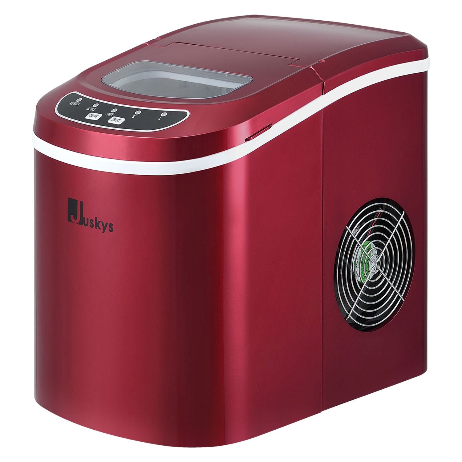 Juskys IJsblokjesmachine Icycube - Rood - 2.4L