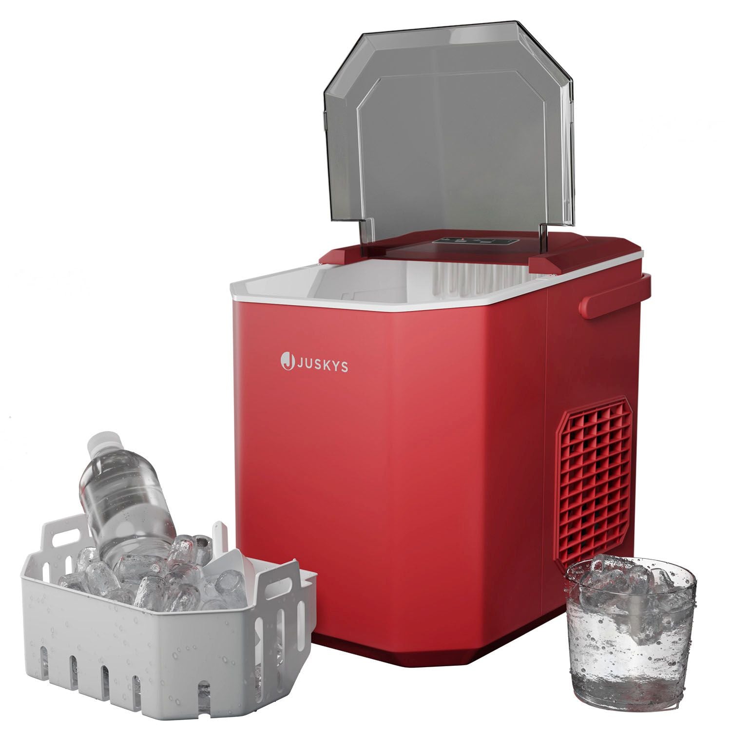 IJsblokjesmachine IceOracle - Rood
