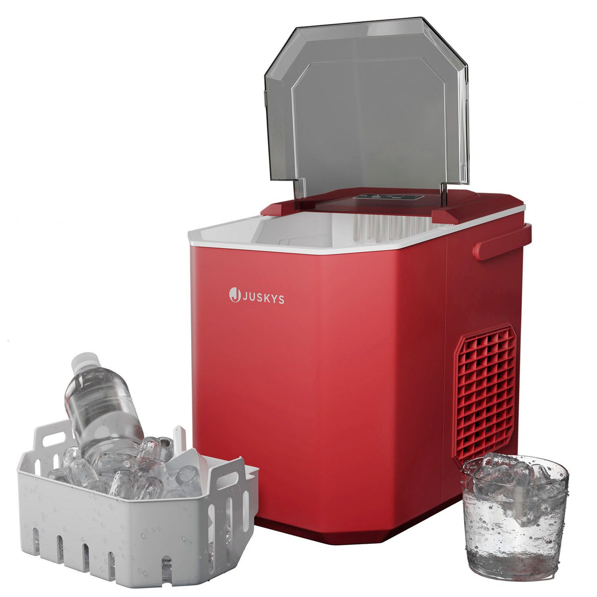 IJsblokjesmachine IceOracle - Rood