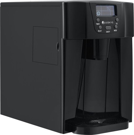 IJsblokjesmachine - PIML200L - Zwart - Incl. Dispenser