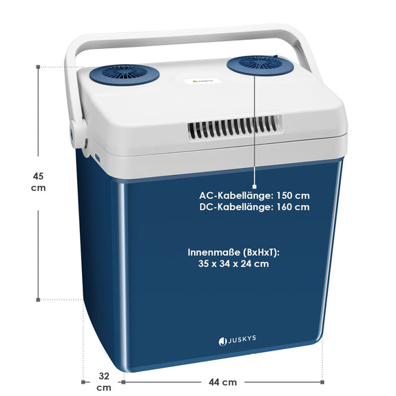 Elektronische Koelbox Noordpool - 32 Liter - Blauw - 12 V & 230 V Aansluiting - Afbeelding 12
