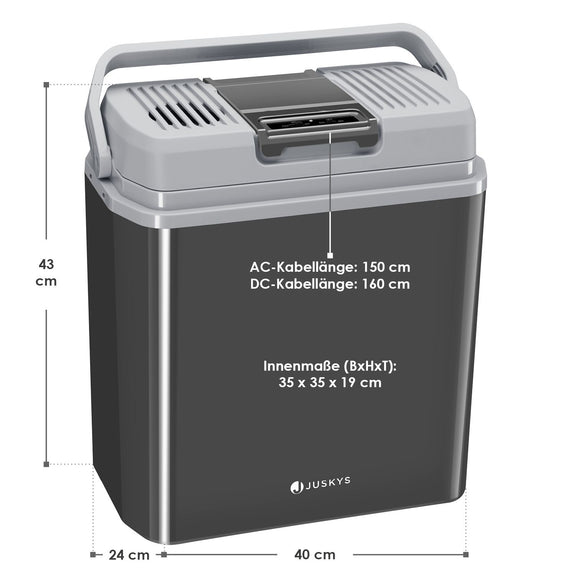 Elektronische Koelbox Noordpool - 24 Liter - Grijs - 12 V & 230 V Aansluiting - Afbeelding 12