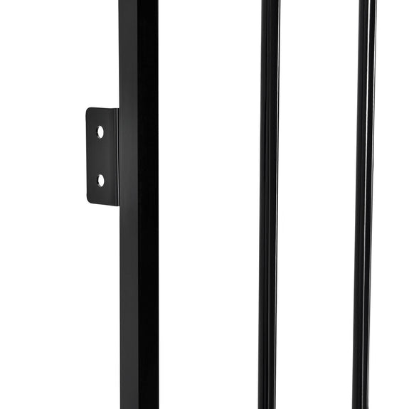 Metalen kachelscherm / openhaard hek - 300 cm - Incl. Poort - Afbeelding 13