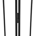 Metalen kachelscherm / openhaard hek - 300 cm - Incl. Poort