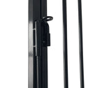 Metalen kachelscherm / openhaard hek - 300 cm - Incl. Poort