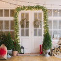 Kunstkerstslinger / Sparrenslinger / Kerstslinger - 10 Meter - 200 LED's - Binnen & Buiten