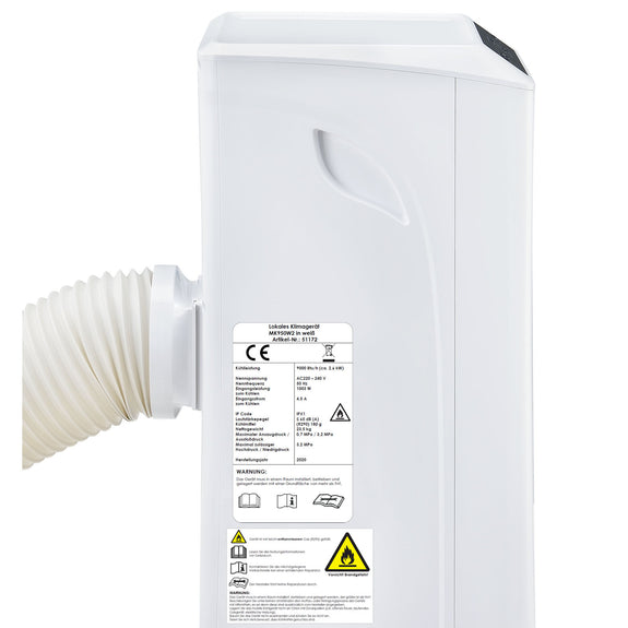 Mobiele Airconditioner / Airco - 2,6 kW - Wit - Afbeelding 8