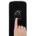 Elektrische verwarming / radiator - 2500 Watt - Zwart