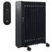 Elektrische verwarming / radiator - 2500 Watt - Zwart