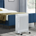 Elektrische verwarming / radiator - 2500 Watt - Wit